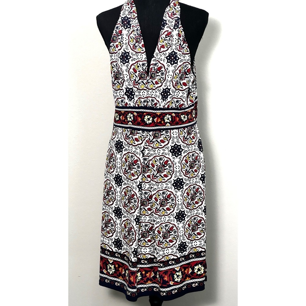 Studio Max Women's Dress Sleeveless Abstract Summer Vacation Dress Size (L)‎